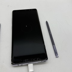 LOT OF 2 Samsung Galaxy Note8 SM-N950U1 6.3″ Cracked & Bad Battery (B12:3)