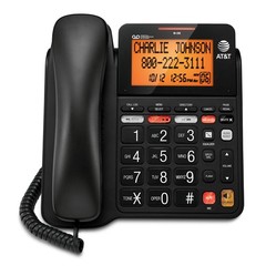 AT&T CD4930 Corded Phone with Answering System and Caller ID Speakerphone