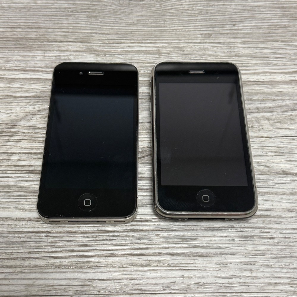 Lot of 2 Apple iPhone 3GS 8GB A1241 iPhone 4 A1387 16GB Parts Only Untested