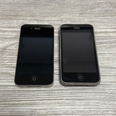 Lot of 2 Apple iPhone 3GS 8GB A1241 iPhone 4 A1387 16GB Parts Only Untested
