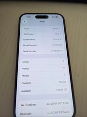 iPhone 16 – 128GB Storage – (Unlocked) Read Description