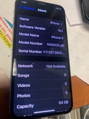 🍎🍎APPLE IPHONE X WHITE ATT 64GB MINT CONDITION 84% BATT HEALTH FREE SHIP!🍎🍎