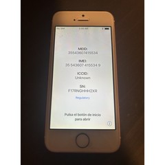 Apple iPhone SE 1st Gen 16GB Rose Gold Verizon Locked Cracked Screen Battery 92%