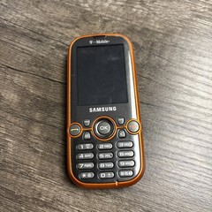 Samsung Gravity 2 SGH-T469 – Gray and Orange ( T-Mobile ) Very Rare Slider Phone