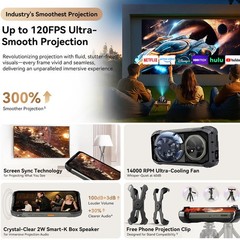 Blackview XPLORE 2 Projector 5G Rugged Phone Android 15 Mobile Outdoors Global