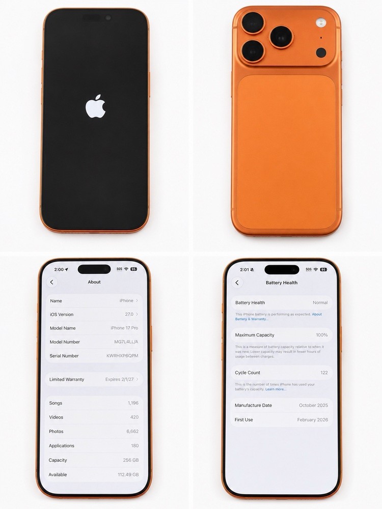 Apple iPhone 17 Pro 256 GB Cosmic Orange (Xfinity)