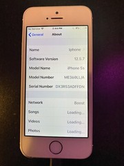 Apple iPhone 5s – 16 GB – Silver (Boost Mobile)