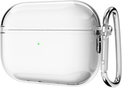 Clear Hard Plastic Case for Airpods Pro 2nd Generation with Keychain, Cute Acces