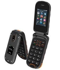 RAM Plus 4G Volte Rugged Flip , Shock Resistent, T-Mobile – Orange