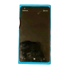 Nokia Microsoft Lumia 900 64GB Blue AT&T Windows Phone 8MP For Parts