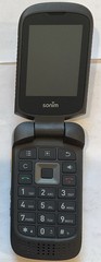 NICE USED GSM VERIZON ONLY SONIM XP3 XP3800 4G LTE RUGGED FLIP PHONE
