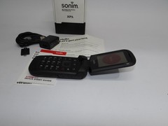 NEW Sonim XP3 XP3800 CAM – Black 4G LTE Rugged Flip Cell Phone