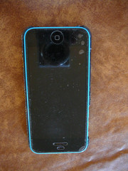 Apple iPhone 5c Model A1532 Blue-Locked