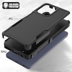 for Moto G Power 2026/2025 Case with HD Screen Protector, Heavy Duty Cell Phone