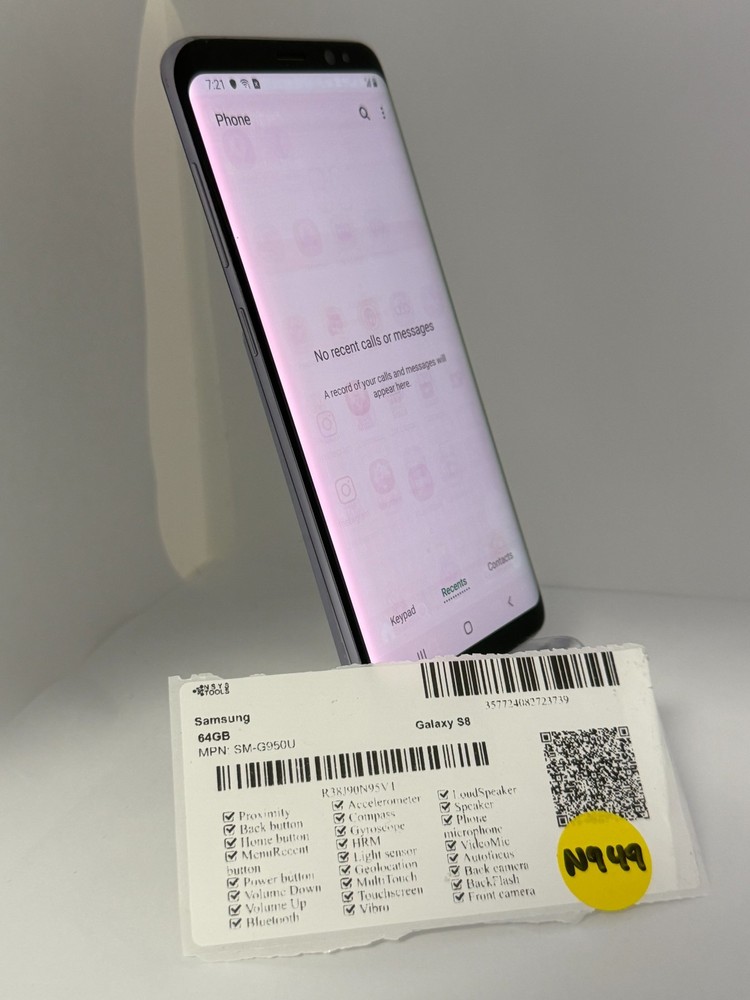 Samsung Galaxy S8 (SM-G950U) 64GB Unlocked (N949)