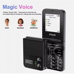 SERVO F7 Mini Unlocked 4 SIM Card Slots Foldable Mobile Cell Phones NEW Dialer