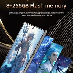 C25 Ultra Cell Phone 5G Unlocked Phone,Smartphone With Tool Pen, Android 15.0 Ce