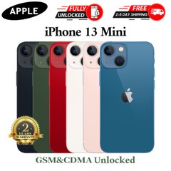 New Sealed Apple iPhone 12 Mini/13 Mini Factory Unlocked 256-128 ALL Carrier lot
