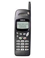 Vintage Nokia 918P Mobile Cell Phone Red Powers On + Nonworking BKL-2S Battery