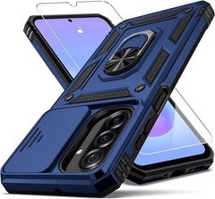 Samsung Galaxy A37 5G Case with Camera Lens Cover, 10 FT Drop Protection, Magnet