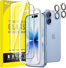 6.3-Inch Screen Protector for iPhone 17 with Camera Lens Protector, 2-Pack
