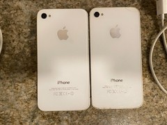2 x iPhone Model A1387 w/ charging cables; Unlocked, READ DESCRIPTION