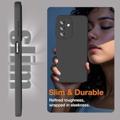 Compatible with Samsung Galaxy a37 5g Case: Liquid Silicon Military Grade Armor
