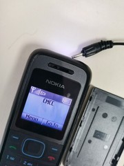 Nokia 1208 – Black red (Unlocked) GSM Cellular Phone