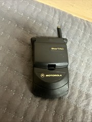 Motorola StarTAC Flip Phone Verizon Dual Band Model ST7868W Vintage 90’s