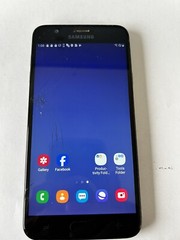 Samsung Galaxy J7 Crown (SM-S767VL) 16GB (TracFone) – Cracked Glass – Working