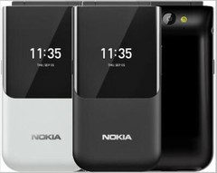 Nokia 2720 Flip (2019) 4G LTE Original 4GB 512MB 2MP Cell Phone Dual SIM