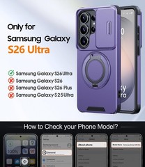 For Samsung Galaxy S26 Ultra Case Shockproof Protective Military Guard Cover