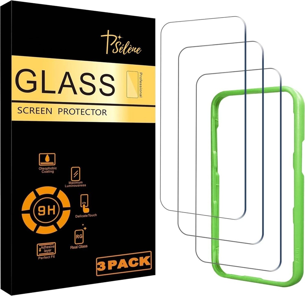 3 Pack Screen Protector for iPhone 16 Plus, 15 Plus & 15 Pro Max 6.7 Inch