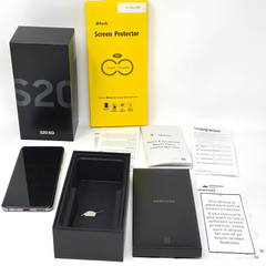 Samsung Galaxy S20 (SM-G981U) – 128GB – Cosmic Gray – Factory Unlocked OLED Burn