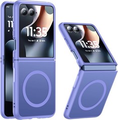 NO.1 Magnetic for Motorola Razr+ Plus 2026/2025/2024 Case, Crystal Clear, Soft S