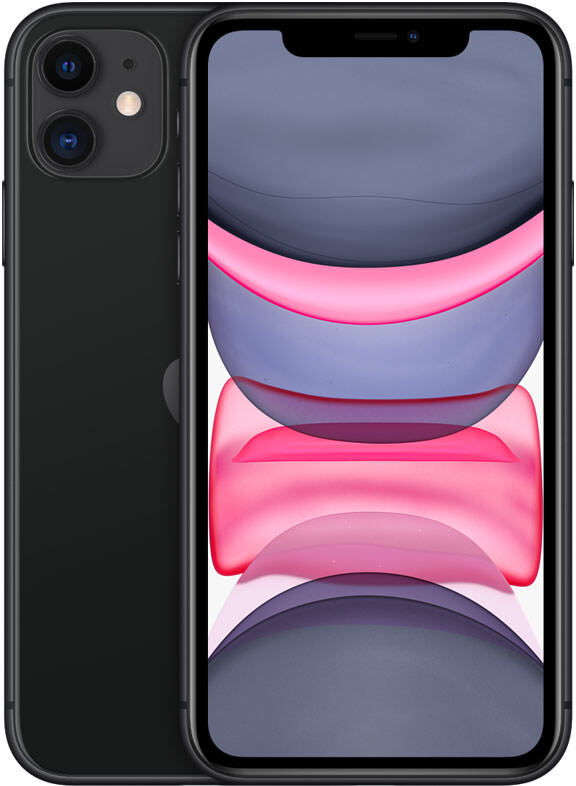 Apple iPhone 11 64GB Black AT&T Very Good Condition