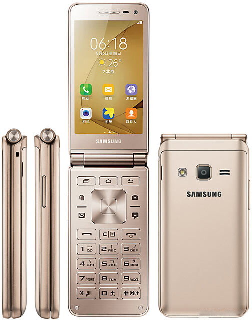 Samsung Galaxy Folder 2 SM-G1650 Android Big Keyboad Dual SIM 4G LTE Flip Phone