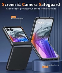 For Motorola Razr 2024 Case with Heavy Duty Rugged & Shockproof Protective Cover
