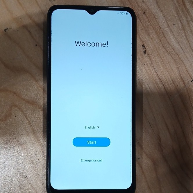 Samsung Black Bar Smartphone with Triple Rear Camera Android (Locked)