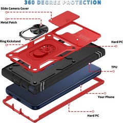 For Samsung Galaxy S23 Ultra 6.8 Inch Case Military Grade Screen Protector 2Pack