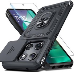 Case & Screen Protector for Moto G Stylus 5G 2026/2025 Heavy Duty Shockproof