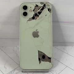 Apple iPhone 12 64 GB Green A2172 Unlocked Cracked Screen + Back #A57