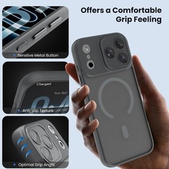Magnetic for iPhone 17 Pro Max Case – Full Camera Protection, Drop Protection, G