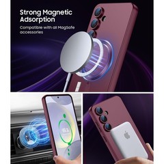 Samsung Galaxy S24 Plus Case with Camera Lens Protector, Slim Shockproof Silicon