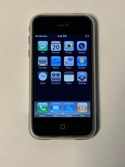 BELL ICON LAUNCH DAY iOS 1.0 4GB Apple iPhone 1st Generation Black A1203 2G