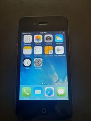 Apple iPhone 4 Black A1349 Verizon 8GB w Original Box Tested Working