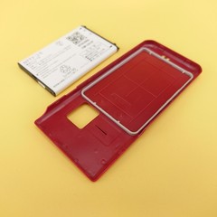 Fujitsu arrows Keitai F-03L Unlocked Android Flip Feature Phone Red Tested