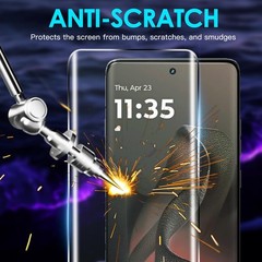 2 Pack Tempered Glass Screen Protectors for Motorola Moto Edge 2025 Edge 60 Pro