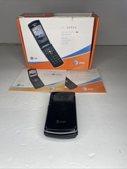 LG CU515 Black Flip Cellphone AT&T 3G Unlocked Great Working Condition