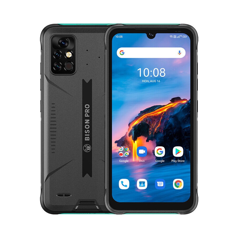 UMIDIGI BISON Pro 4GB/8GB+128GB NFC Dual SIM 48MP Rugged Android Smartphone